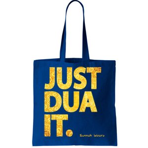 Just Dua It Islamic Muslim Gold Edition Great Gift Tote Bag