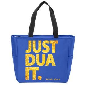 Just Dua It Islamic Muslim Gold Edition Great Gift Zip Tote Bag