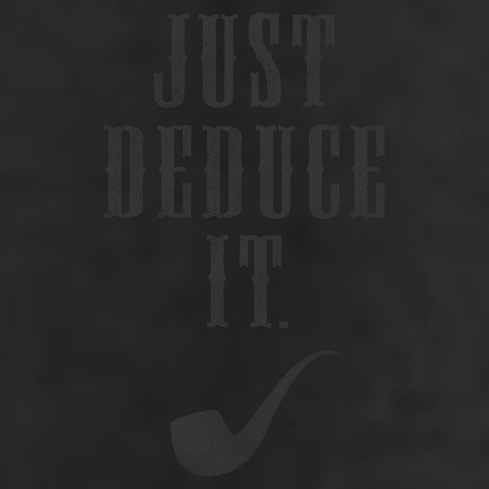Just Deduce It 7 Panel Mesh Trucker Snapback Hat