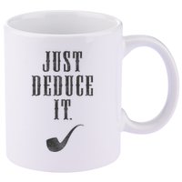 Just Deduce It 11oz C Handle Ceramic Mug