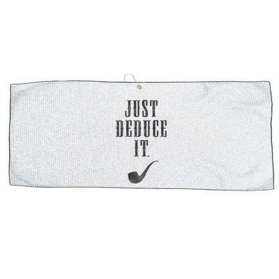 Just Deduce It Large Microfiber Waffle Golf Towel
