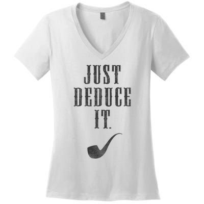 Just Deduce It Women's V-Neck T-Shirt