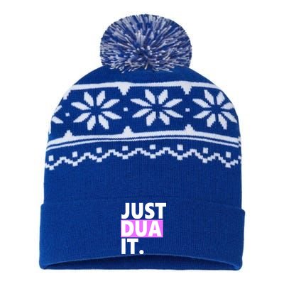 Just Dua It Islamic Prayer Praying Dua Dhikr Great Gift USA-Made Snowflake Beanie