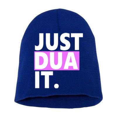 Just Dua It Islamic Prayer Praying Dua Dhikr Great Gift Short Acrylic Beanie