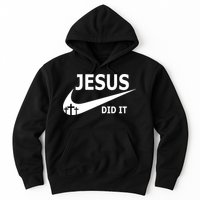 Jesus Did It My Savior Died For My Sins 3 Crosses Christian Catholic Hoodie