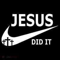 Jesus Did It My Savior Died For My Sins 3 Crosses Christian Catholic Sustainable Bucket Hat