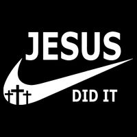 Jesus Did It My Savior Died For My Sins 3 Crosses Christian Catholic Tank Top
