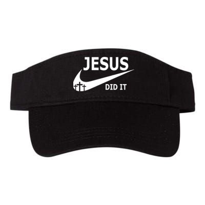Jesus Did It My Savior Died For My Sins 3 Crosses Christian Catholic Visor
