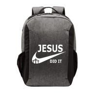 Jesus Did It My Savior Died For My Sins 3 Crosses Christian Catholic Vector Backpack