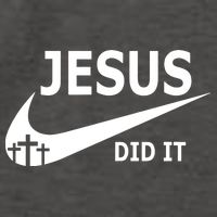 Jesus Did It My Savior Died For My Sins 3 Crosses Christian Catholic Vector Backpack