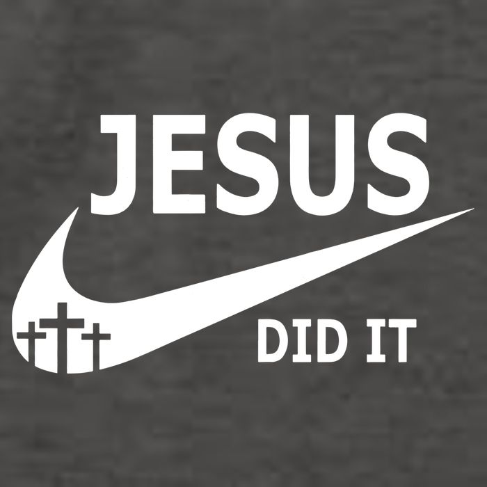 Jesus Did It My Savior Died For My Sins 3 Crosses Christian Catholic Vector Backpack