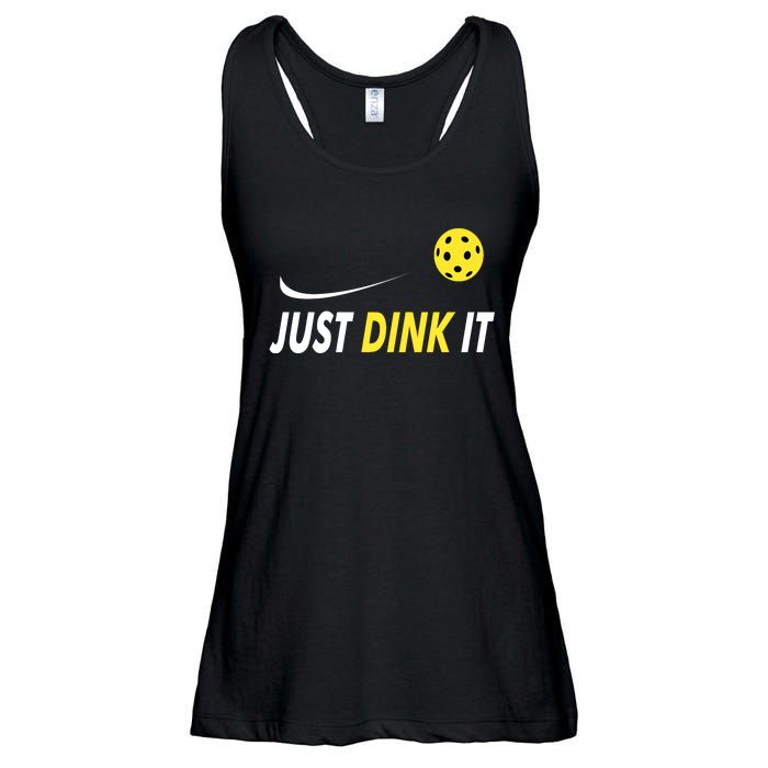 Just Dink It Funny Pickleball Ladies Essential Flowy Tank