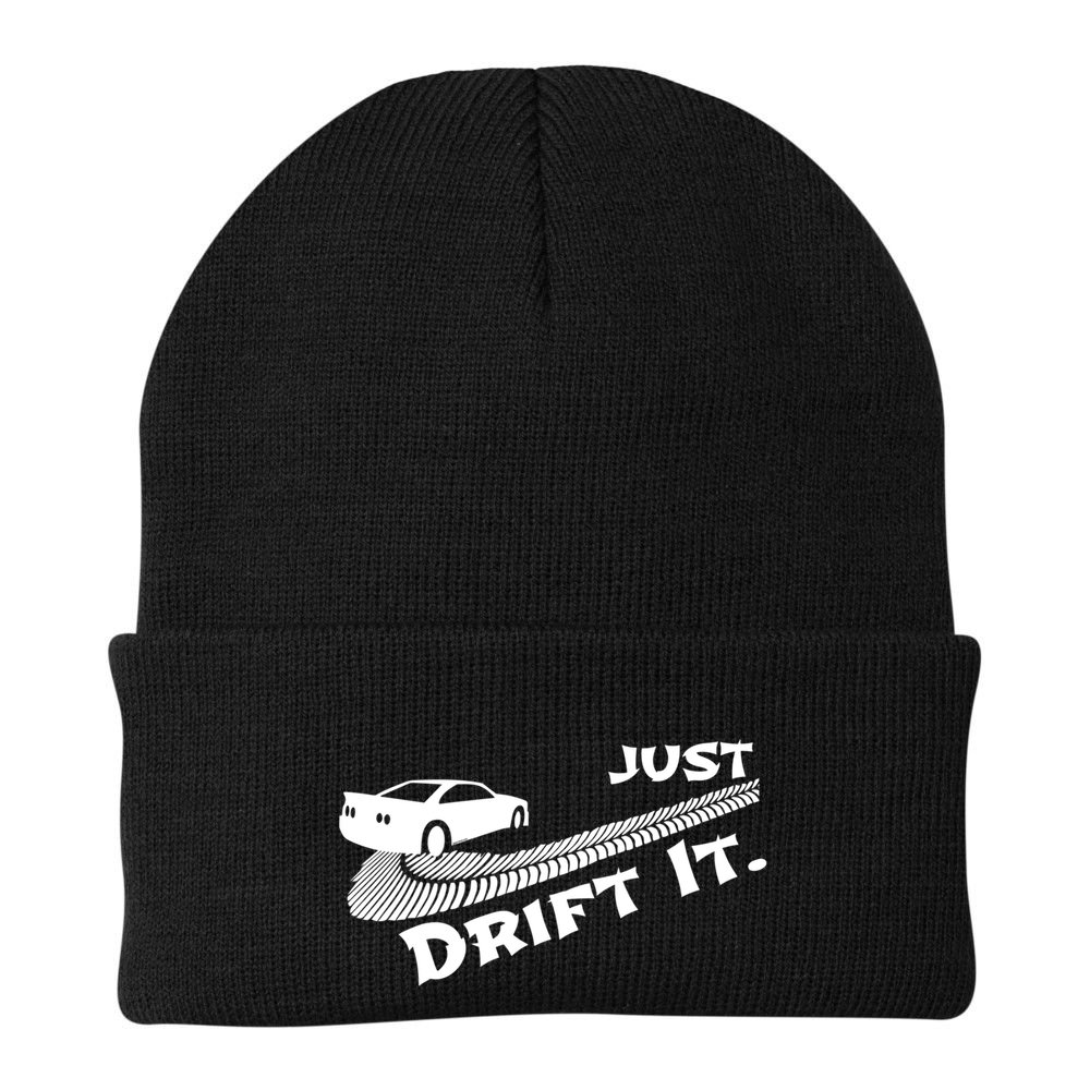 Just Drift It Auto Racing Import Tuner Motorsports Funny Gift Beanie
