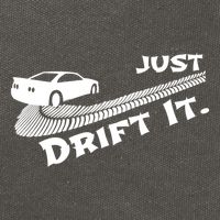 Just Drift It Auto Racing Import Tuner Motorsports Funny Gift Cotton Canvas Backpack