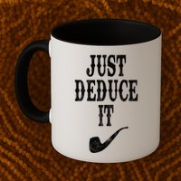 Just Deduce It Funny Retro Mug