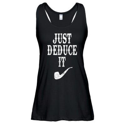 Just Deduce It Funny Retro Ladies Essential Flowy Tank