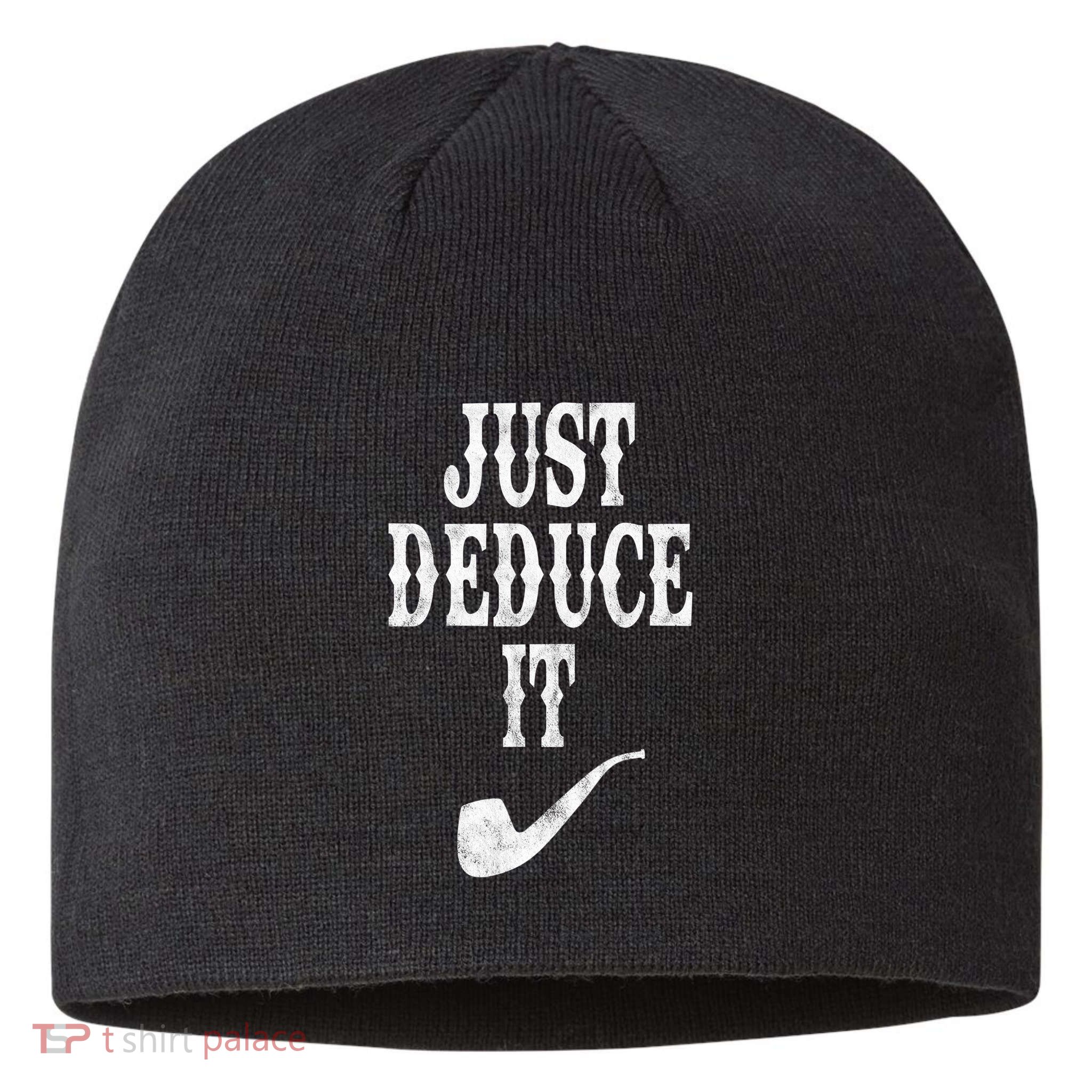 Just Deduce It Funny Retro Sustainable Beanie