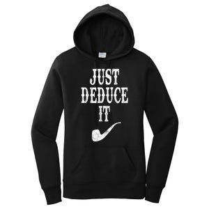 Just Deduce It Funny Retro Women's Pullover Hoodie