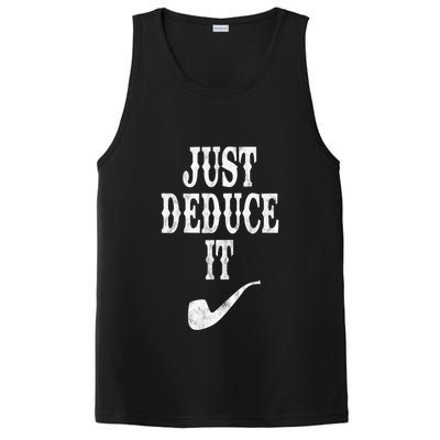 Just Deduce It Funny Retro PosiCharge Competitor Tank