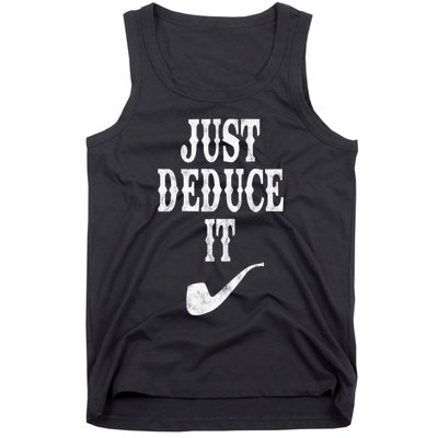 Just Deduce It Funny Retro Tank Top