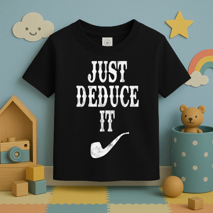 Just Deduce It Funny Retro Toddler T-Shirt