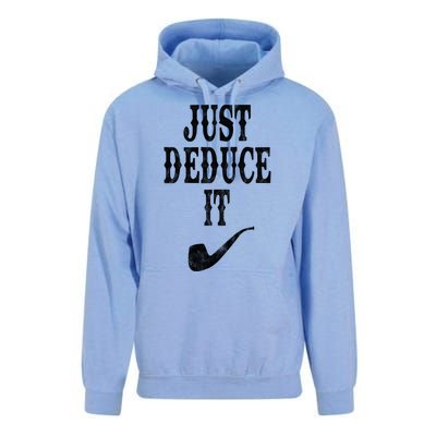 Just Deduce It Funny Retro Unisex Surf Hoodie