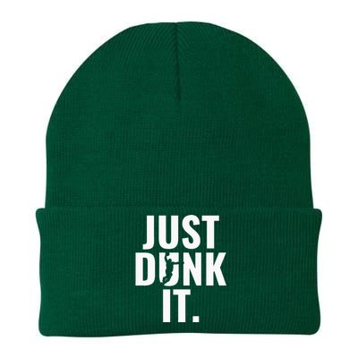 Just Dunk It Basketball Knit Cap Winter Beanie