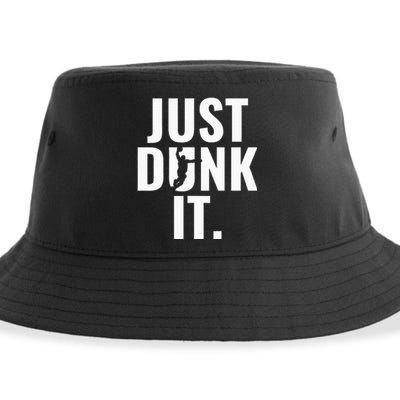 Just Dunk It Basketball Sustainable Bucket Hat