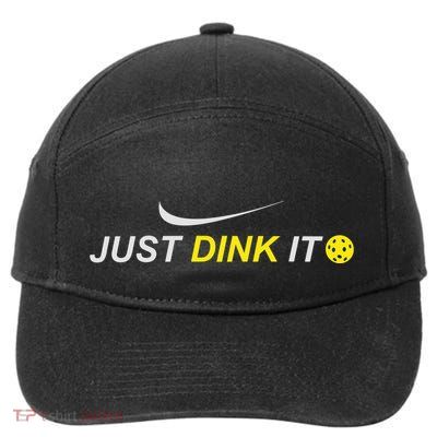 Just Dink It Pickleball 7-Panel Snapback Hat