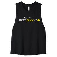 Just Dink It Pickleball Women's Racerback Cropped Tank