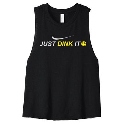 Just Dink It Pickleball Women's Racerback Cropped Tank