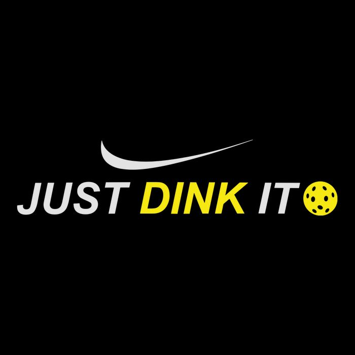 Just Dink It Pickleball Women's V-Neck T-Shirt