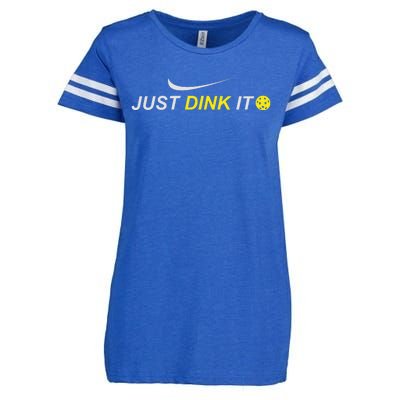 Just Dink It Pickleball Enza Ladies Jersey Football T-Shirt