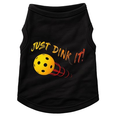 Just Dink It Funny Pickleball Doggie Tank