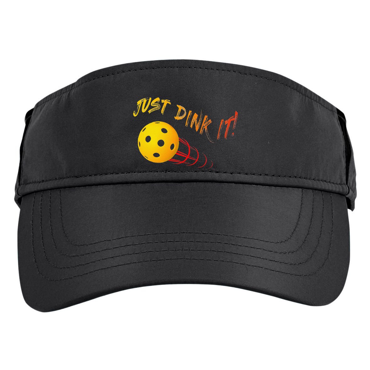 Just Dink It Funny Pickleball Adult Drive Performance Visor