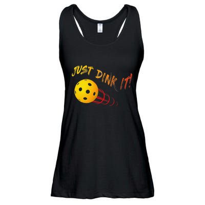 Just Dink It Funny Pickleball Ladies Essential Flowy Tank