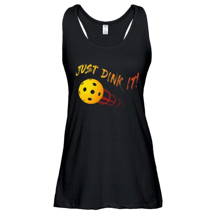 Just Dink It Funny Pickleball Ladies Essential Flowy Tank