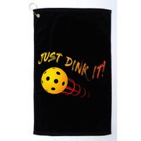 Just Dink It Funny Pickleball Golf Towel