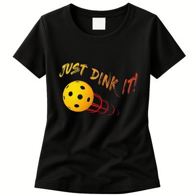 Just Dink It Funny Pickleball Womens T-Shirt