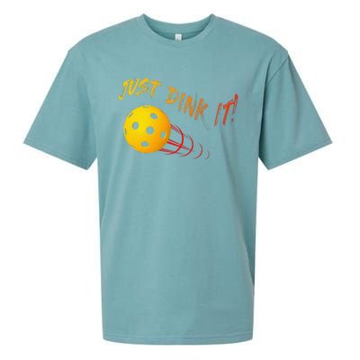 Just Dink It Funny Pickleball Sueded Cloud Jersey T-Shirt