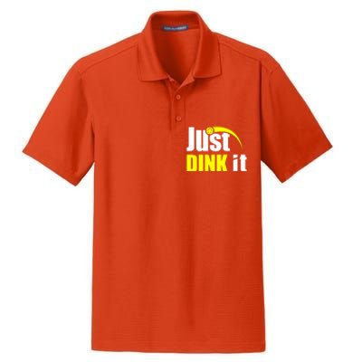 Just Dink It Dry Zone Grid Polo