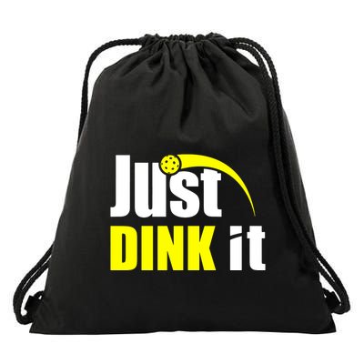 Just Dink It Drawstring Bag
