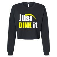 Just Dink It Cropped Pullover Crew