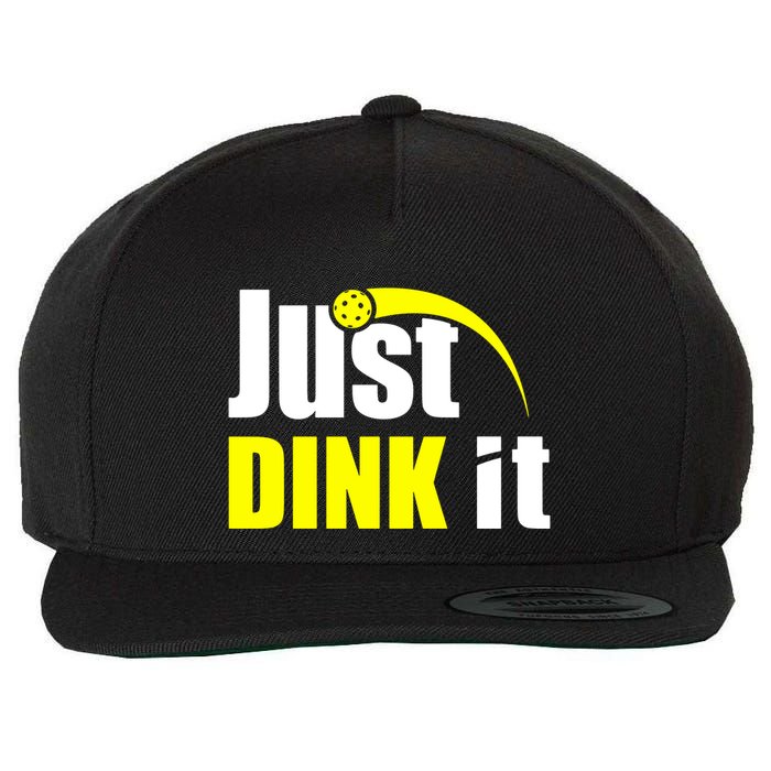 Just Dink It Wool Snapback Cap