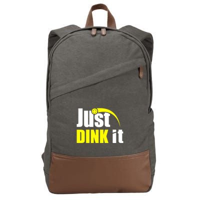 Just Dink It Cotton Canvas Backpack