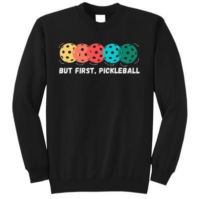 Just Dink It Funny Pickleball Pickle Ball Sweatshirt