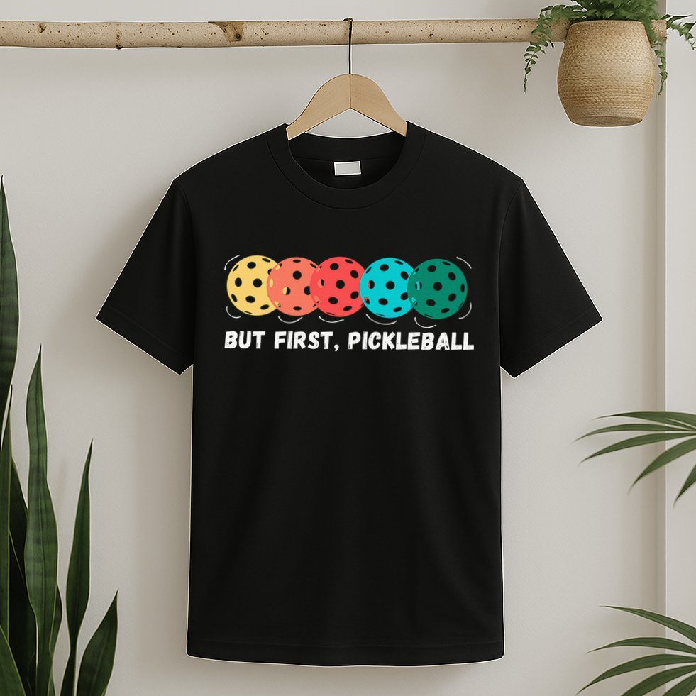 Just Dink It Funny Pickleball Pickle Ball T-Shirt