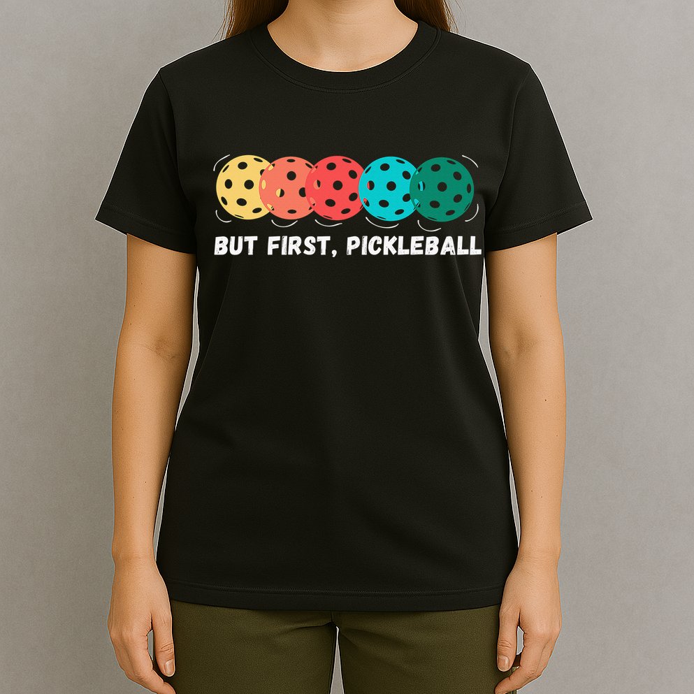 Just Dink It Funny Pickleball Pickle Ball T-Shirt