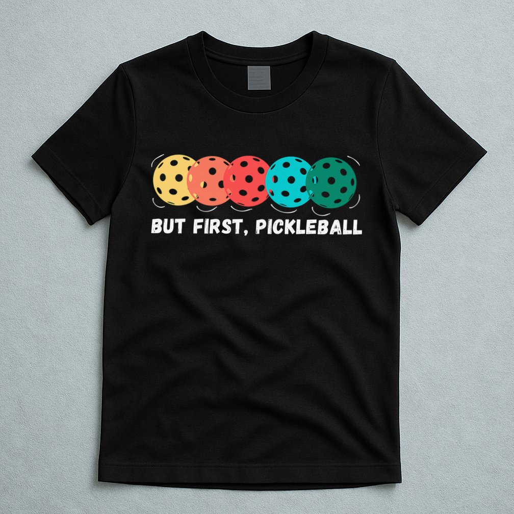 Just Dink It Funny Pickleball Pickle Ball T-Shirt