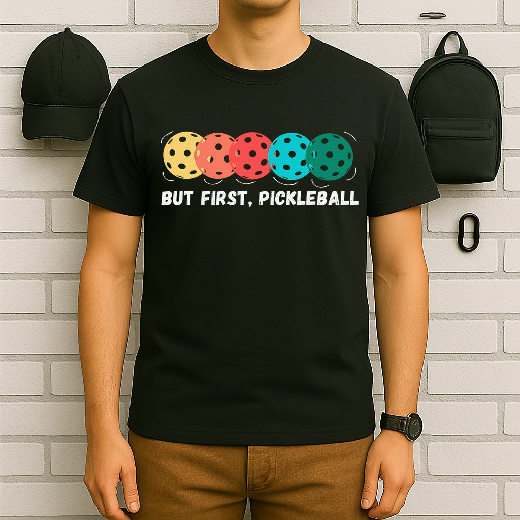 Just Dink It Funny Pickleball Pickle Ball T-Shirt